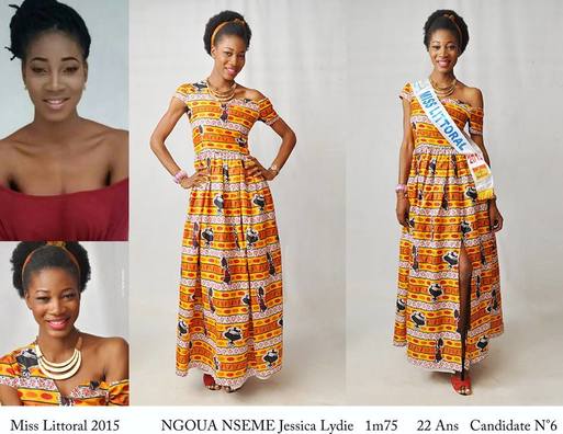 Ngoua Nseme Jessica Lydie is Miss World Cameroon 2015