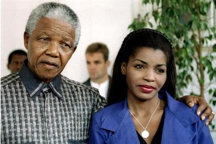 Toyin Raji and President Nelson Mandela