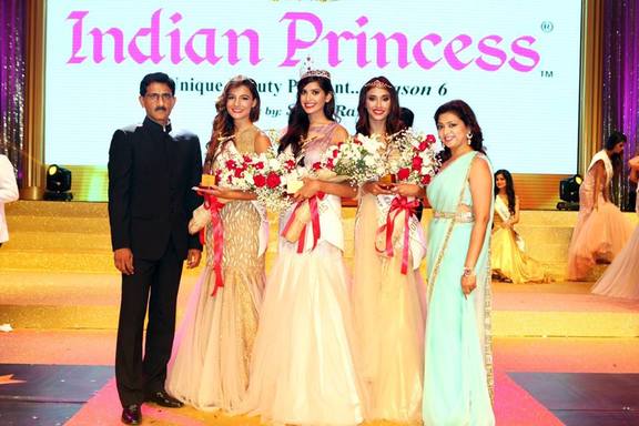 Snehapriya Roy is Indian Princess 2015 with Shaista  Marianne and Sukanya Bhattacharya 