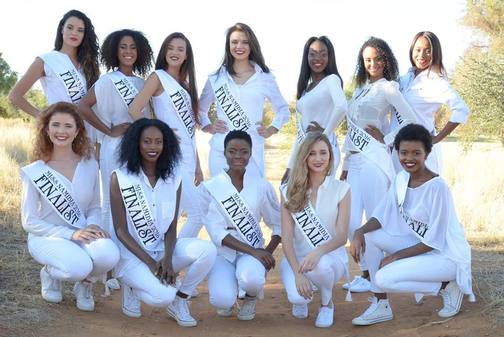 Delegates of Miss Namibia 2016