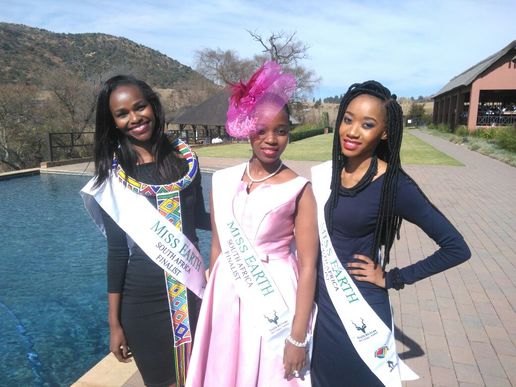 Finalists of Miss Earth South Africa 2016