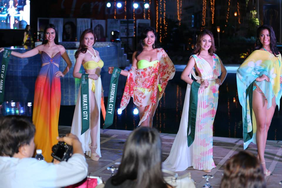 Miss earth Philippines  2015- Resort wear winners