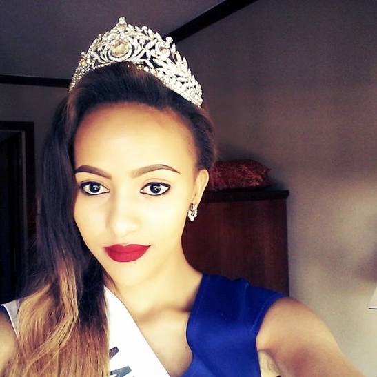 Seneo Mabengano the new  Miss Botswana 2015
