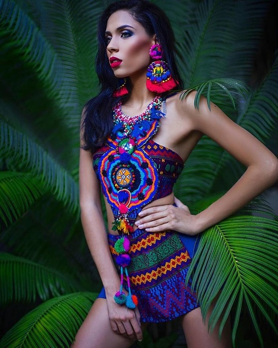 Alexandra Parker - Miss Dominican Republic Earth 2015 is a working model