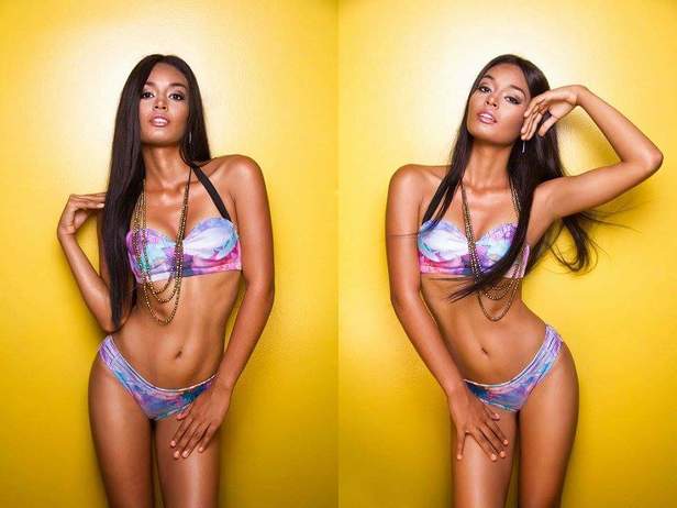 Virginia Chow- Miss Nicaragua 2016 finalist in swimsuit