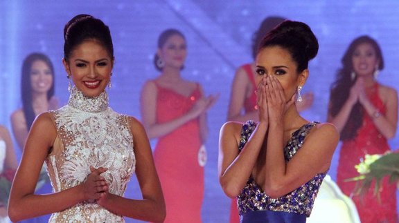 Janicel Lubina Miss International Philippines 2015 and Miss World 2013 Megan Young