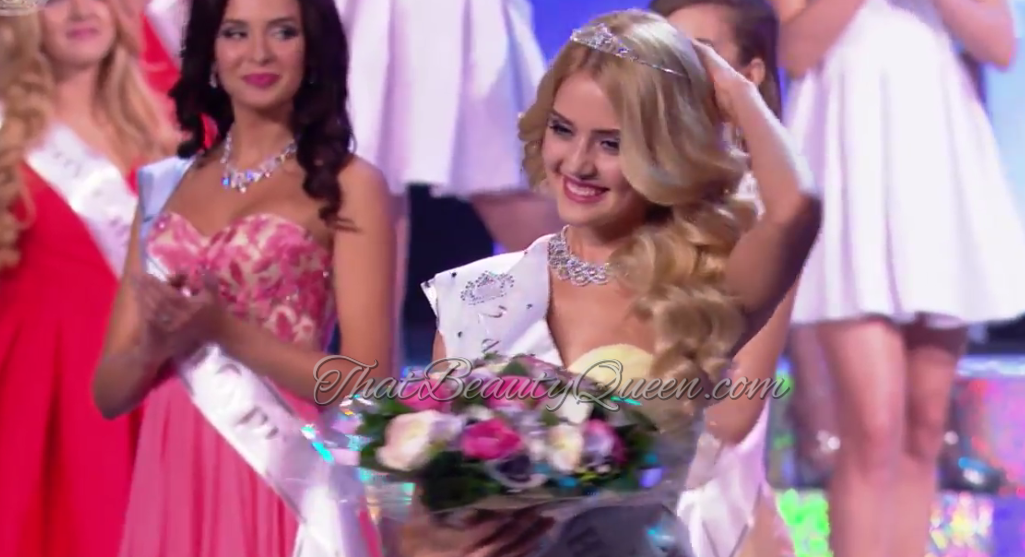 Second runner up Miss Russia 2015 Anastasia Naydenova