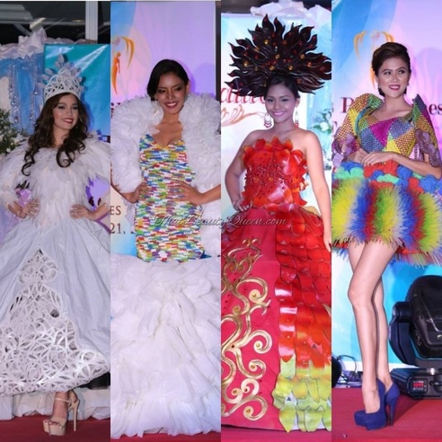 Miss Philippines Earth 2015: Winners of the Trash To Class Competition