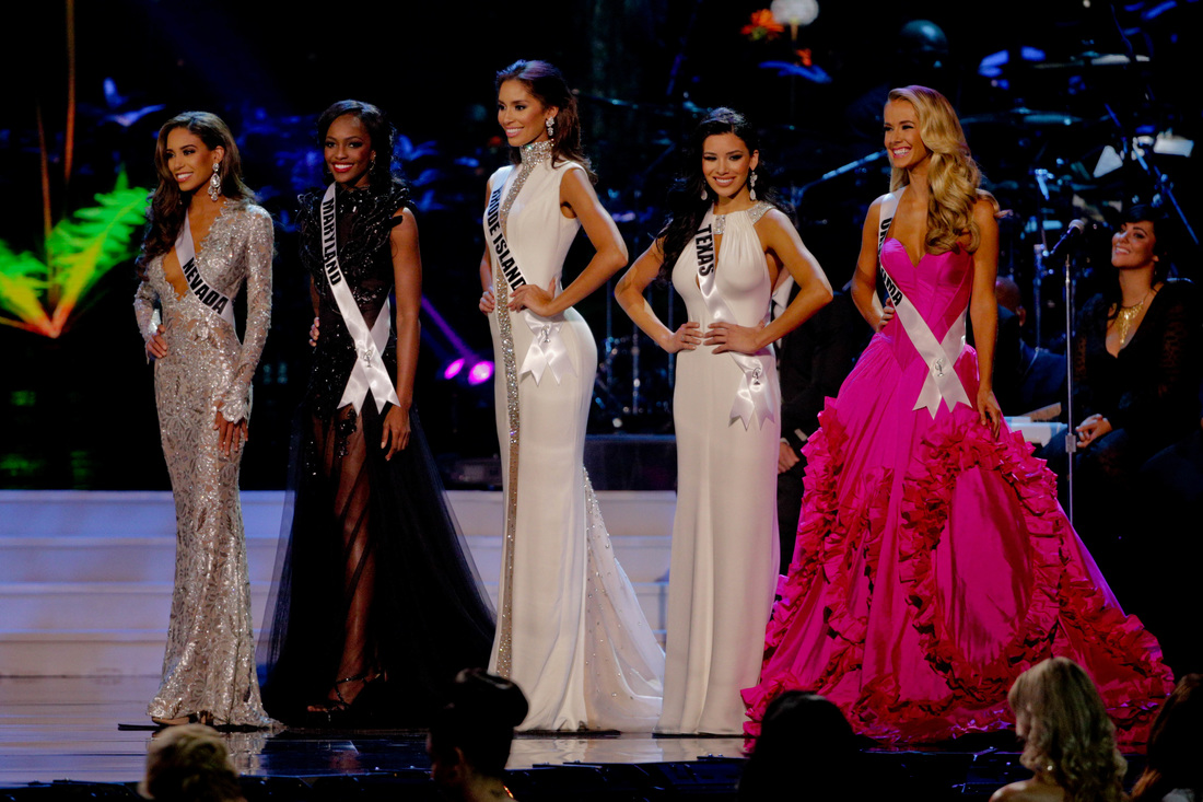 Anea Garcia at the Miss USA 2015 pageant earlier this year where she place third.