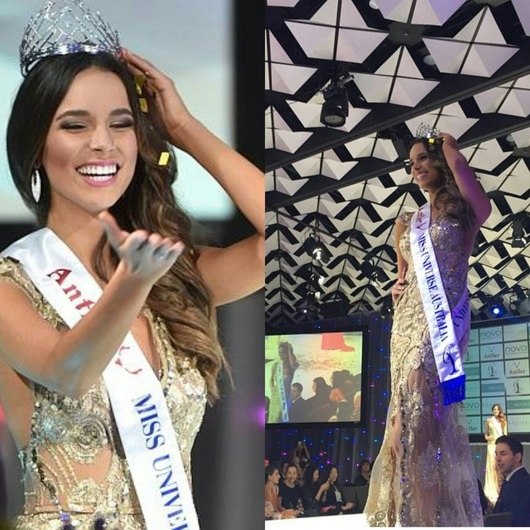 Monika Radulovic Crowned Miss Universe Australia 2015