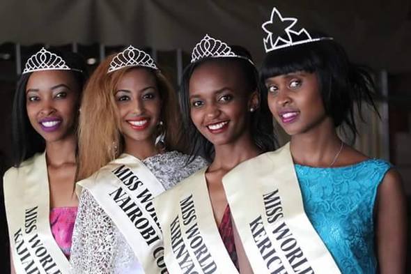Finalists of Miss World Kenya 2016 