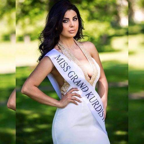 Miss Grand Kurdistan 2015 - Leyli chupani Represent Kurdistan at Miss Grand International 2015 , Bangkok Thailand