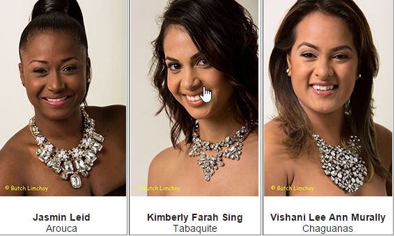 Jasmine leid, Kimberly Farah Sing and Vishani Lee Ann Murally