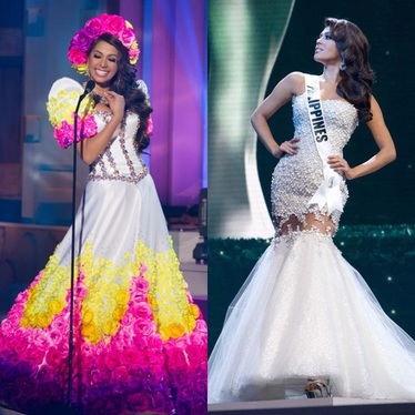 MJ Lastimosa at the Miss Universe 2014/2015 pageant.