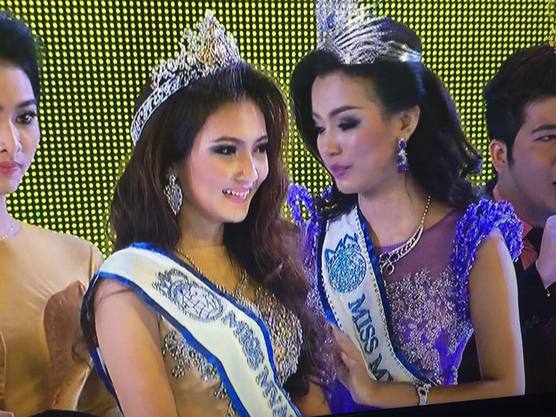1st runner up of Miss Myanmar World 2015 MMW 19 : Maureen Lu San