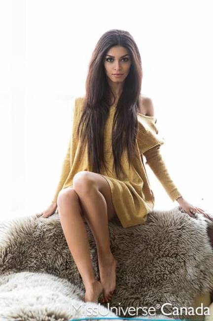 Elika Loriamini - Miss universe Canada 2015 finalist