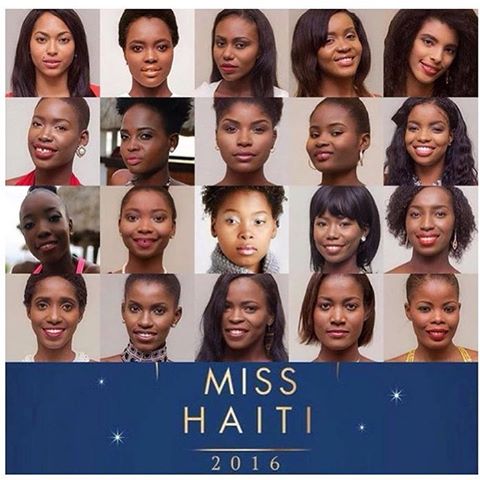 Miss Haiti 2016 delegates